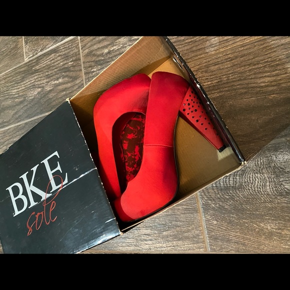 BKE Shoes - Red Heels